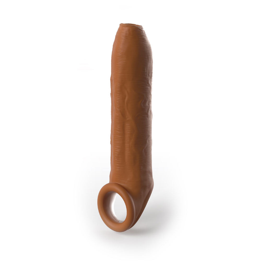 Pipedream Fantasy X-Tensions Elite Uncut Silicone X-Tension Strap - Tan