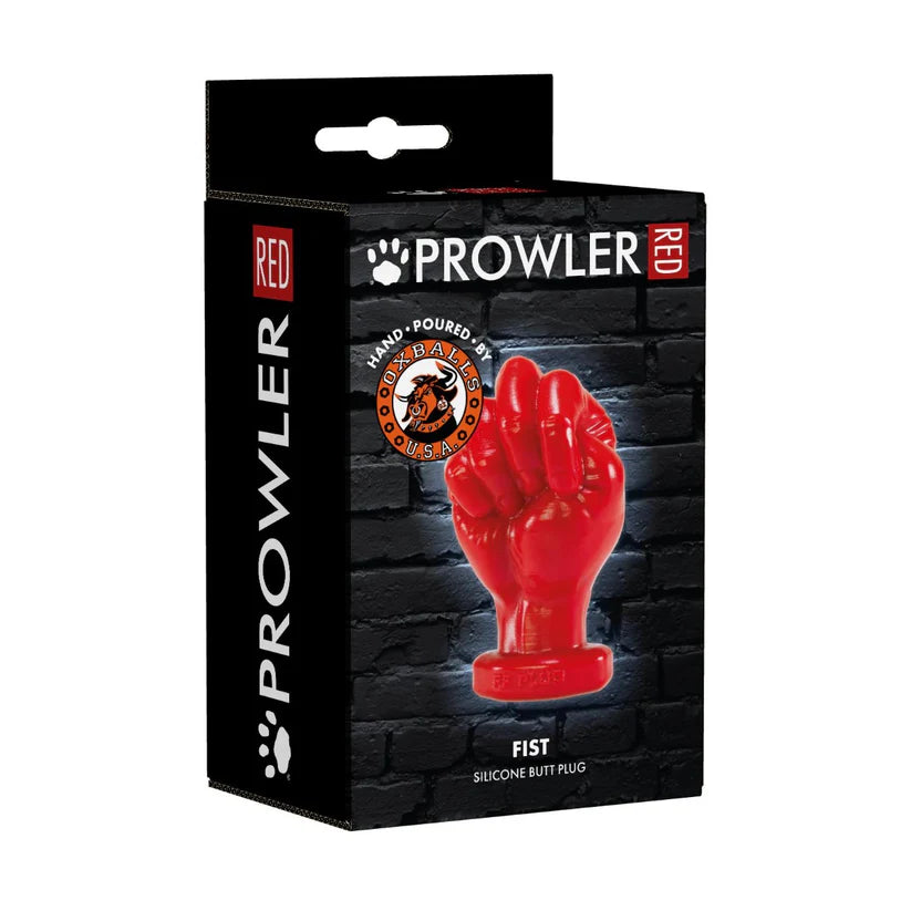 Prowler RED By Oxballs Fist Butt Plug Medium - Red