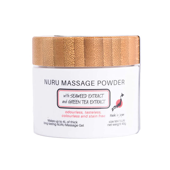 Eroticgel Nuru Massage Powder with Seaweed and Green Tea Extract 40g