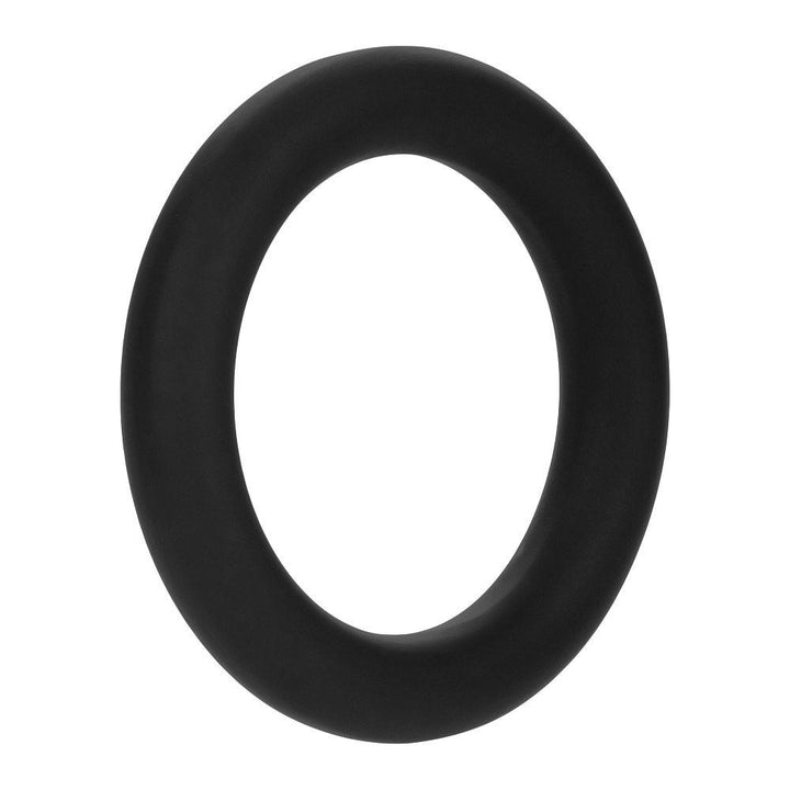 FORTO F-61 Liquid Silicone Cock Ring Set Black