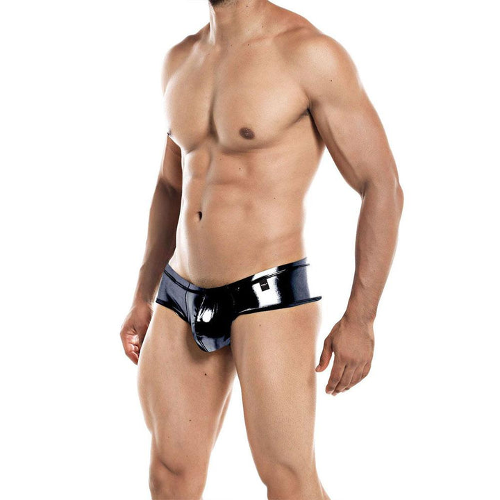 C4M High Cut Cheeky Brief Provocative - Black