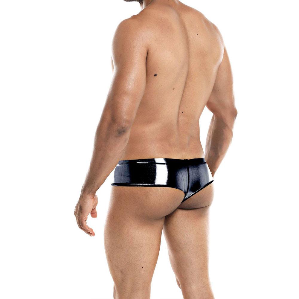 C4M High Cut Cheeky Brief Provocative - Black