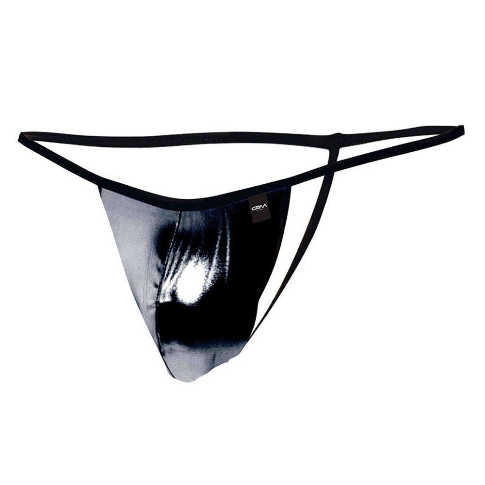 C4M Low Rise G-String Provocative - Black