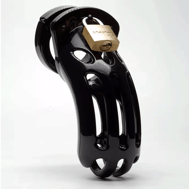 CB-X The Curve Male Chastity Device - Black