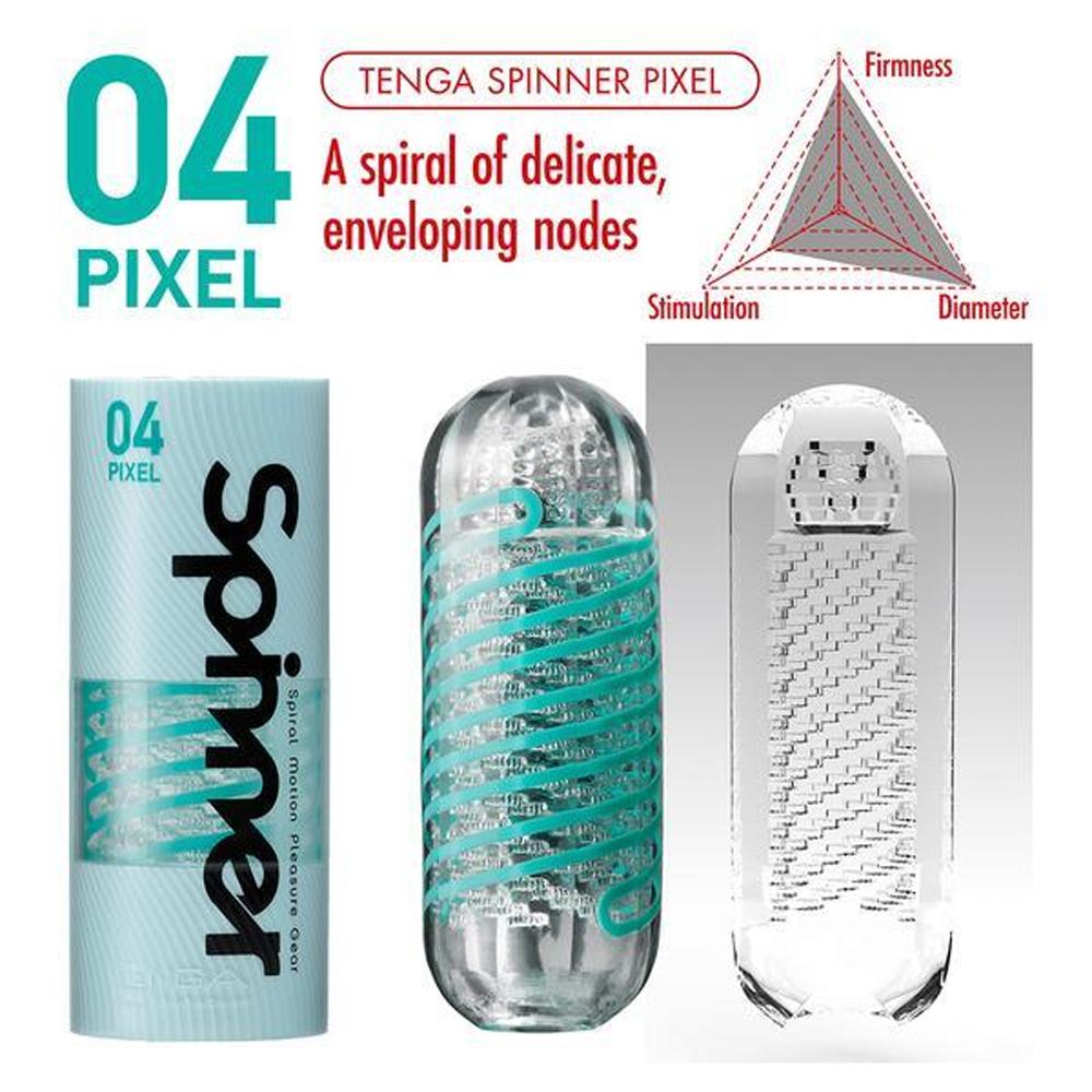 Tenga Spinner Male Masturbator - 04 Pixel