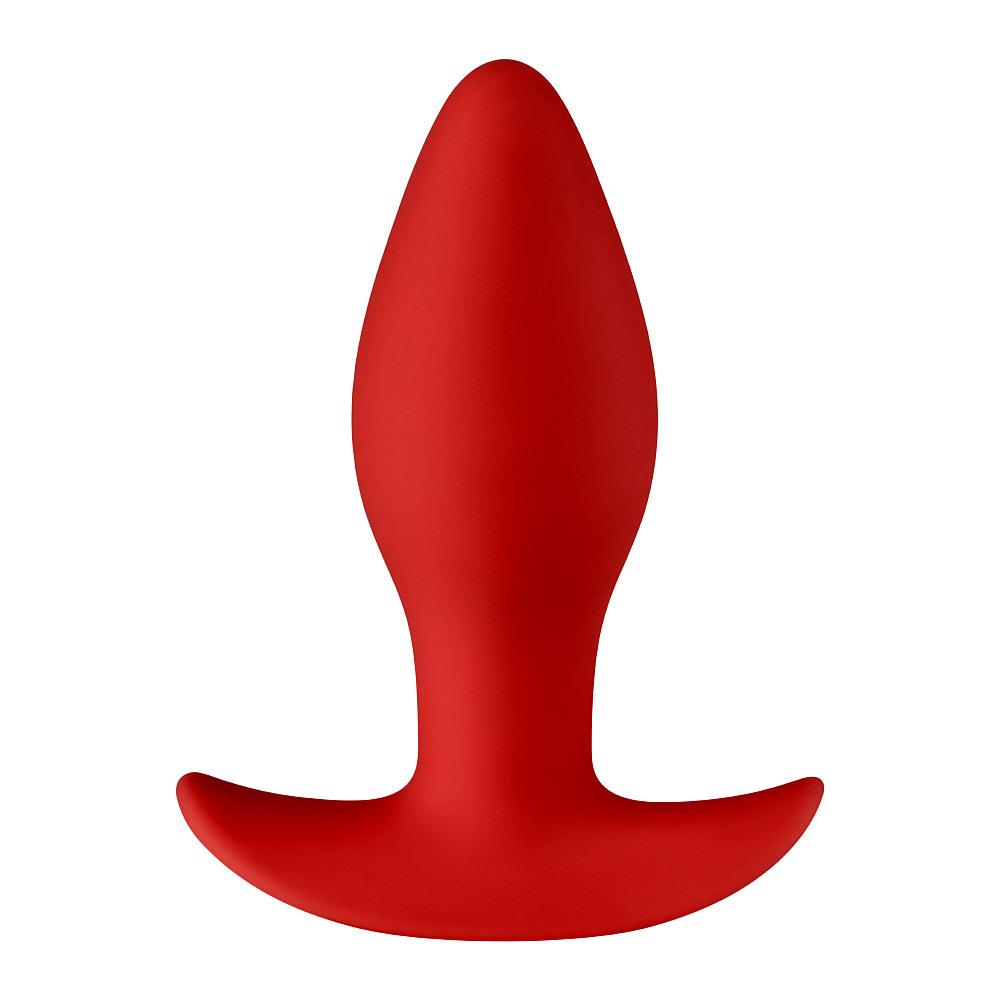 FORTO F-36 Silicone T Butt Plug - Red