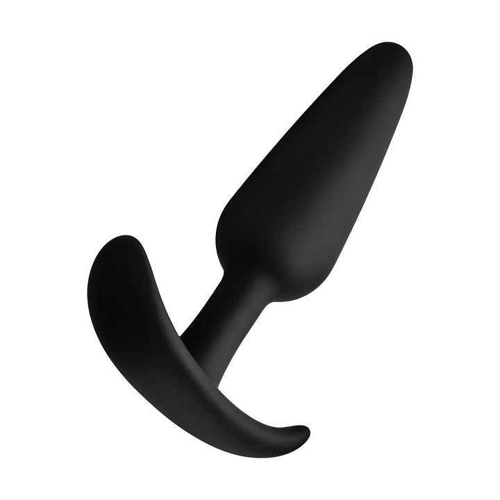 FORTO F-31 Silicone Butt Plug Black Small