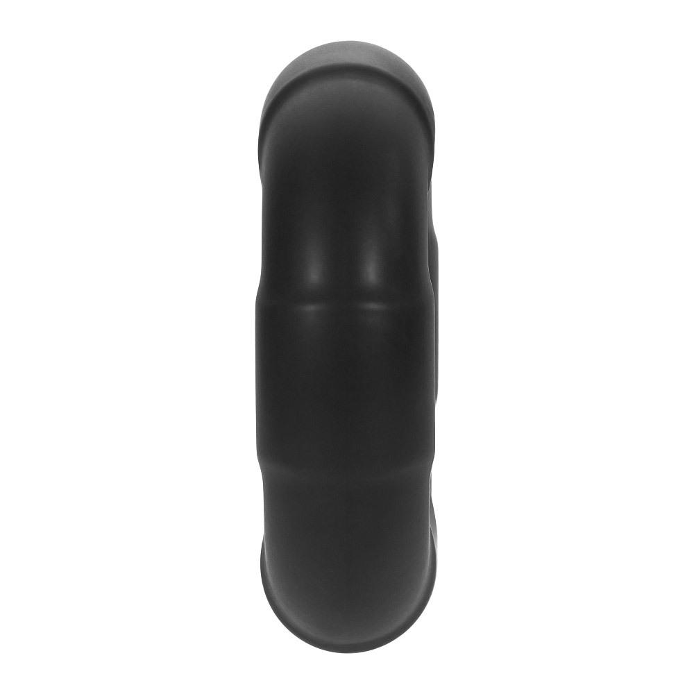 FORTO F-33 17mm Liquid Silicone Cock Ring Black Small