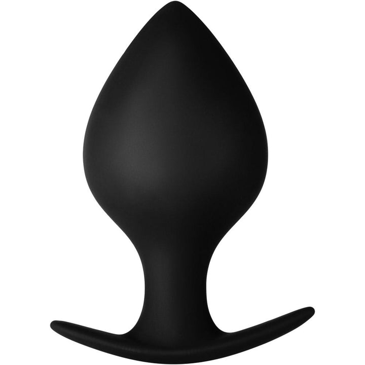 FORTO F-63 Black Rattler Butt Plug Small