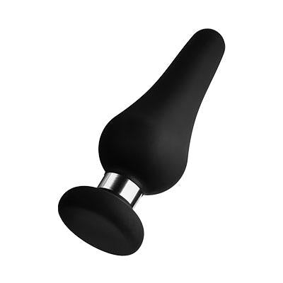 FORTO F-21 Teardrop Butt Plug Small - Black