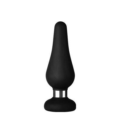 FORTO F-21 Teardrop Butt Plug Small - Black