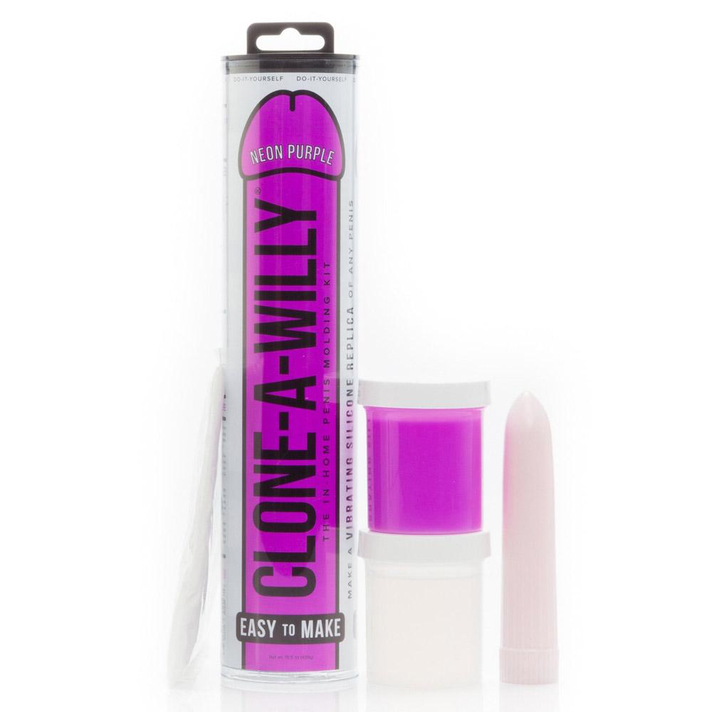 Clone A Willy Kit Vibrating - Neon Purple