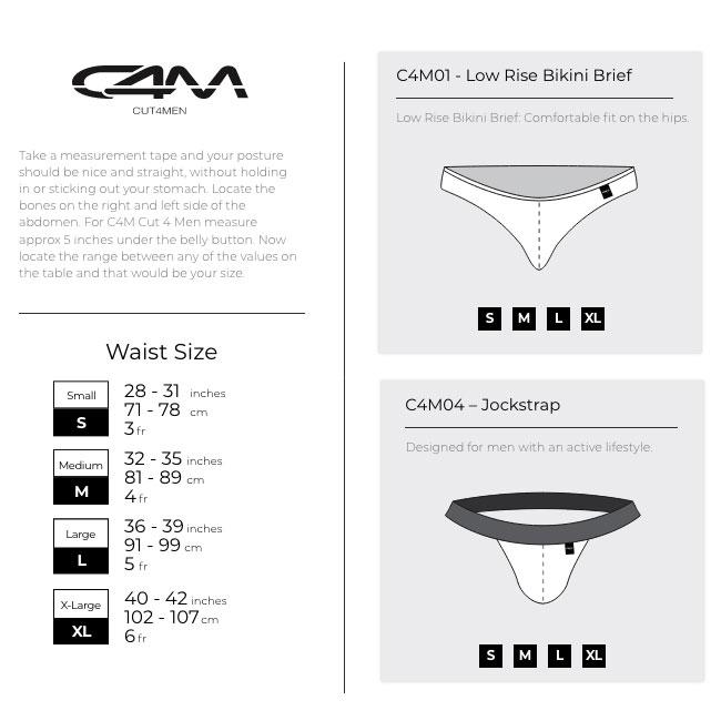 C4M Jockstrap Provocative - Black