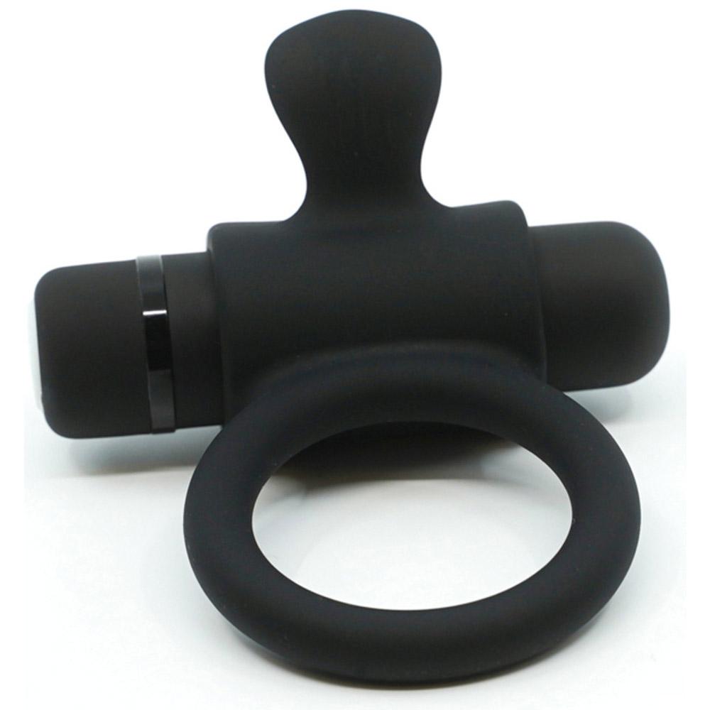 Nu Sensuelle Vibrating Bullet Cock Ring - Black