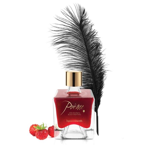 Bijoux Indiscrets Poeme Body Chocolate - Wild Strawberry