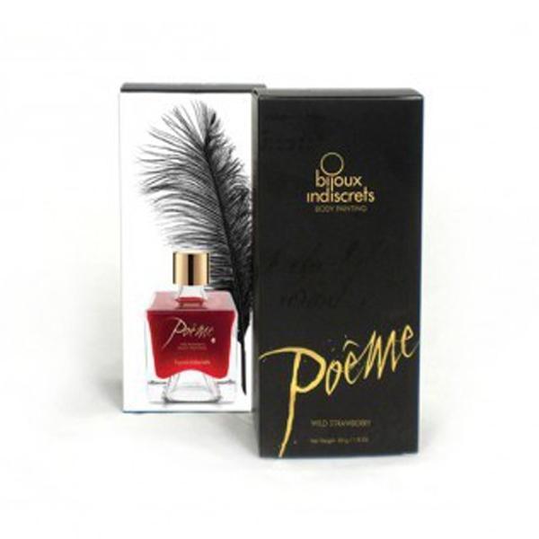 Bijoux Indiscrets Poeme Body Chocolate - Wild Strawberry