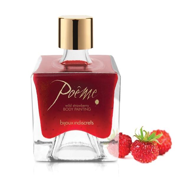 Bijoux Indiscrets Poeme Body Chocolate - Wild Strawberry