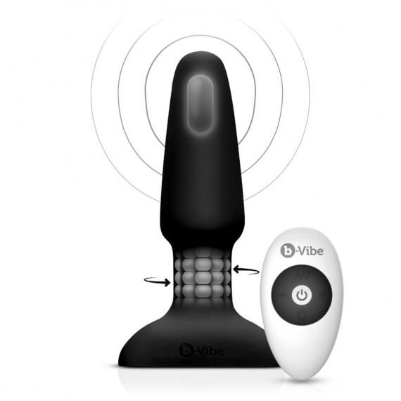 b-Vibe Rimming Plug 2 - Black