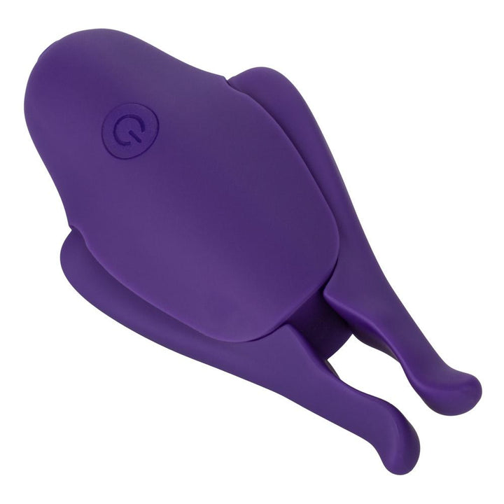 Calexotics Nipple Play Rechargeable Nipple Clamps - Purple