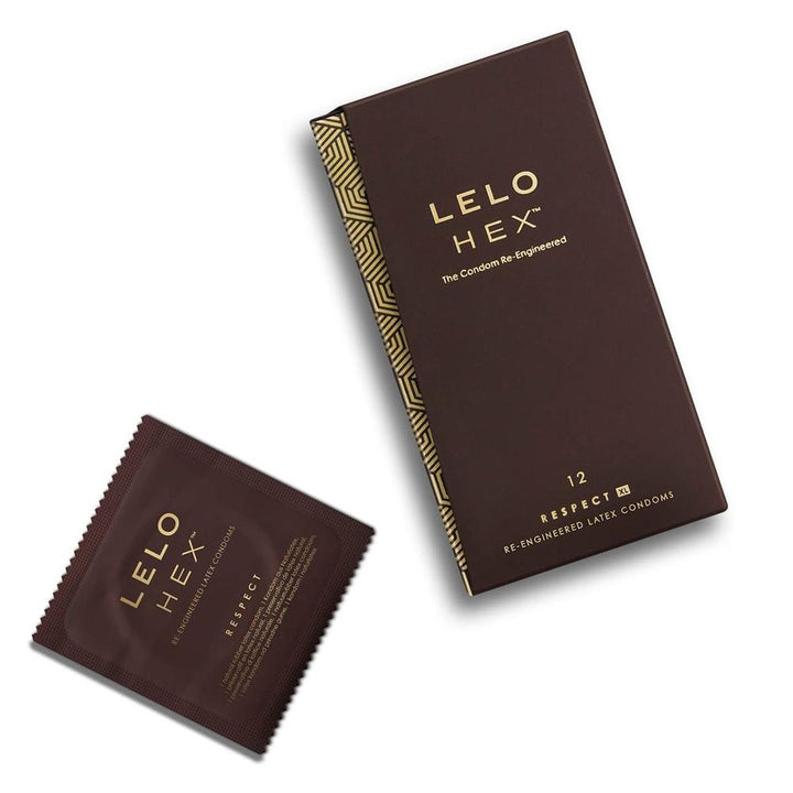 Lelo Hex Respect Condoms XL - 12 Pack