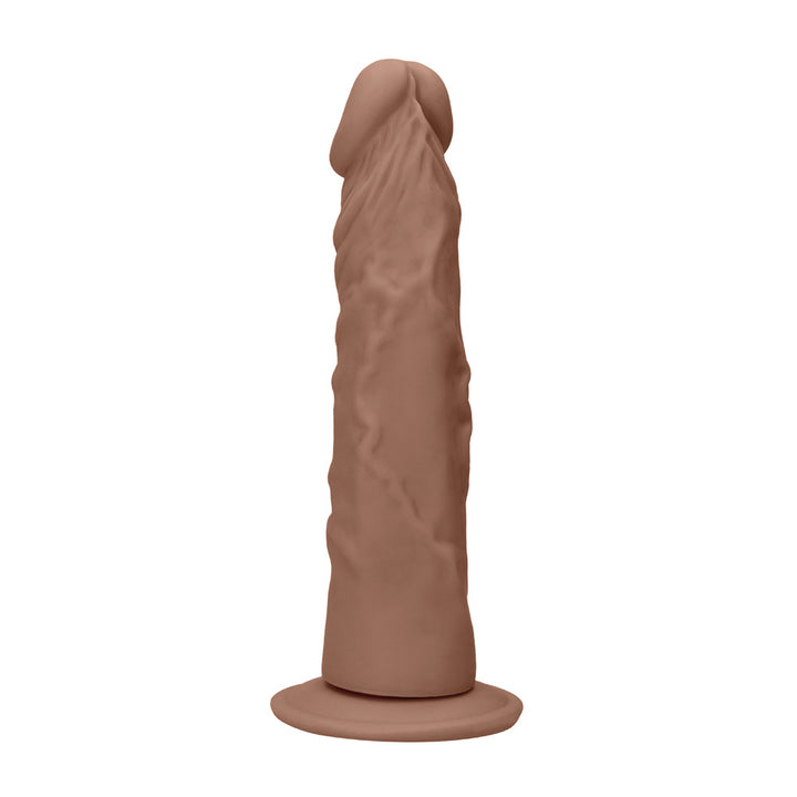 Shots Real Rock Skin Dong 8 Inch - Tan