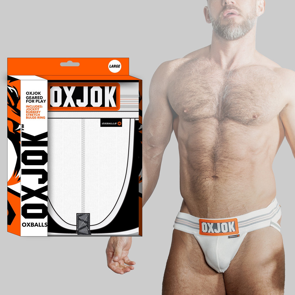 OXJOK Slingjock Jockstrap - White Snow