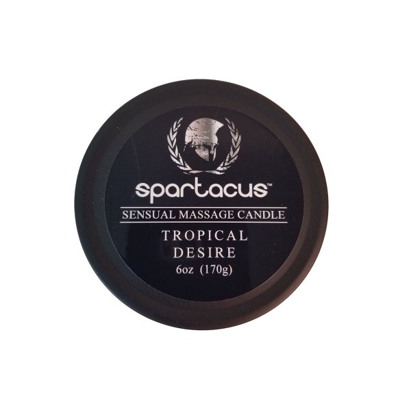 Spartacus Sensual Massage Candle - Tropical Desire