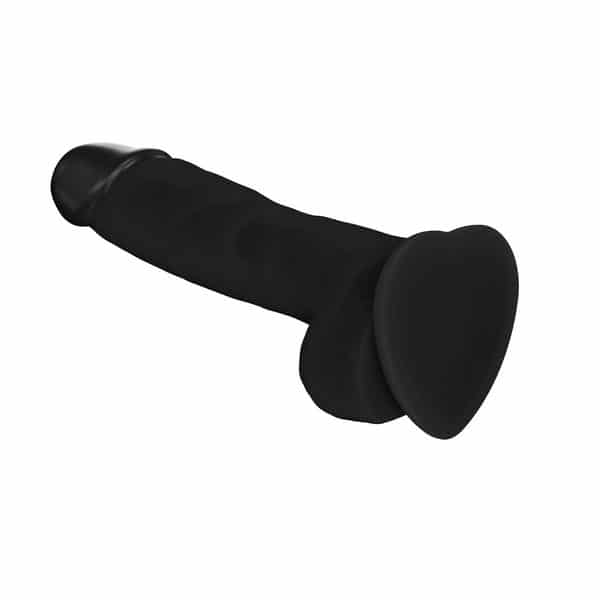 Strap On Me Soft Realistic Dildo XL - Black