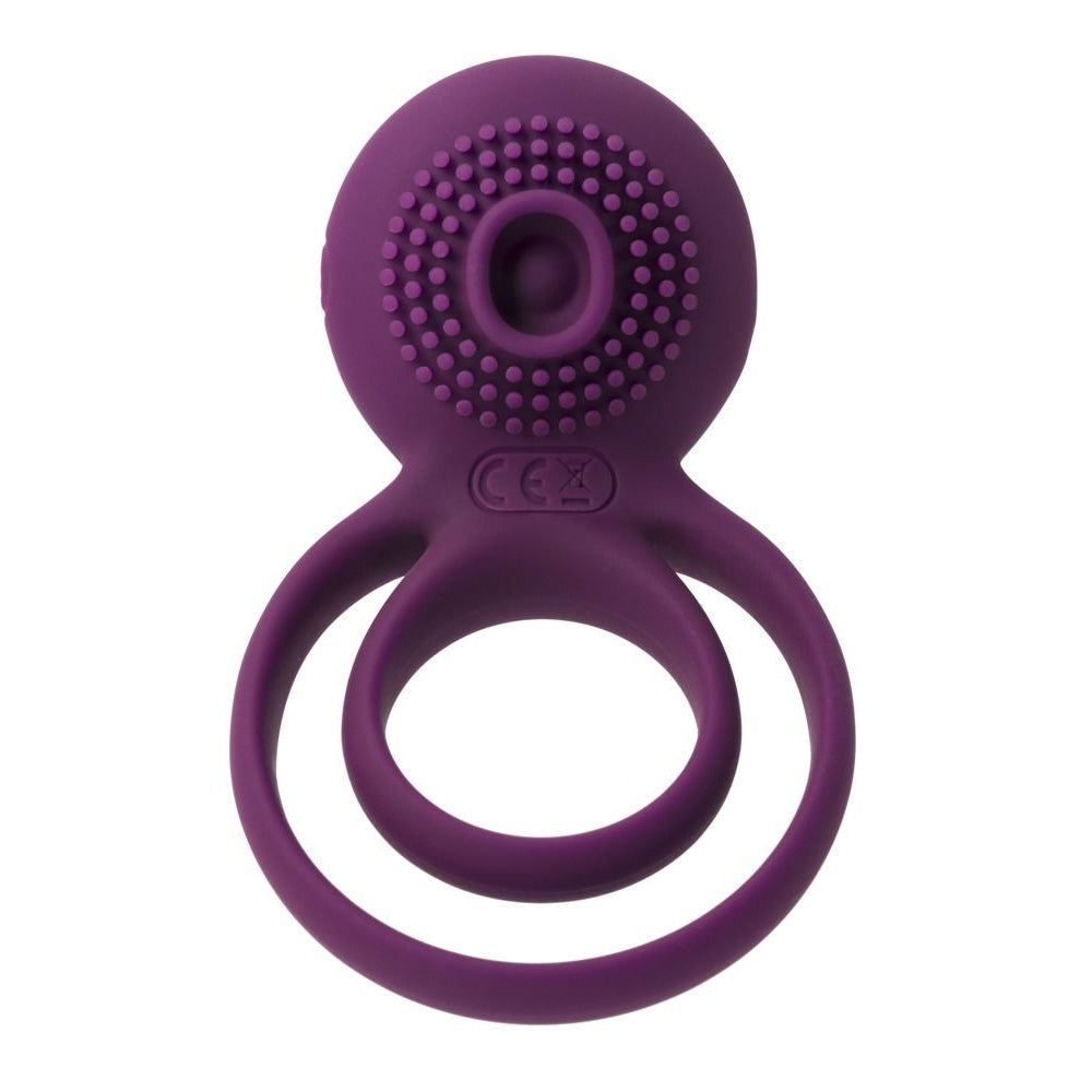 Svakom Tammy Rechargeable Vibrating Cock Ring - Violet