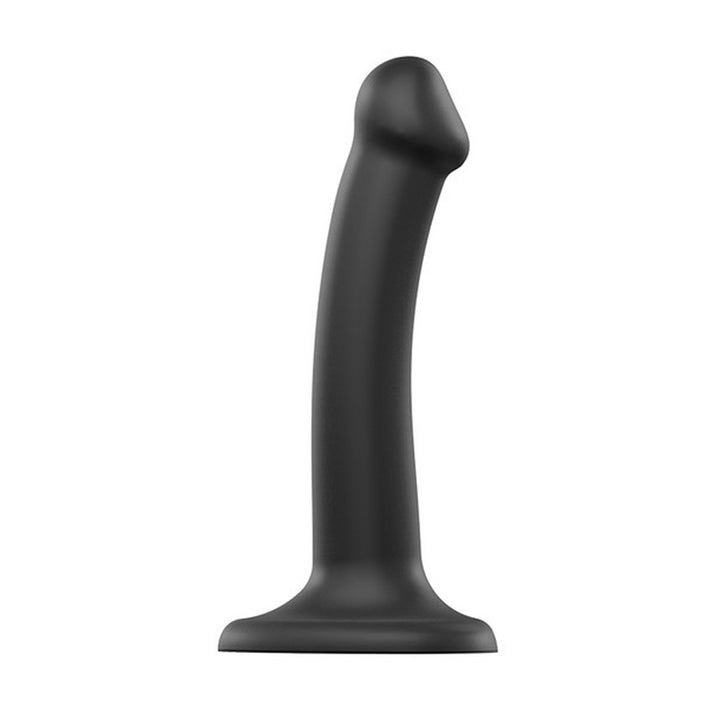 Strap On Me Dual Density Dildo Small - Black