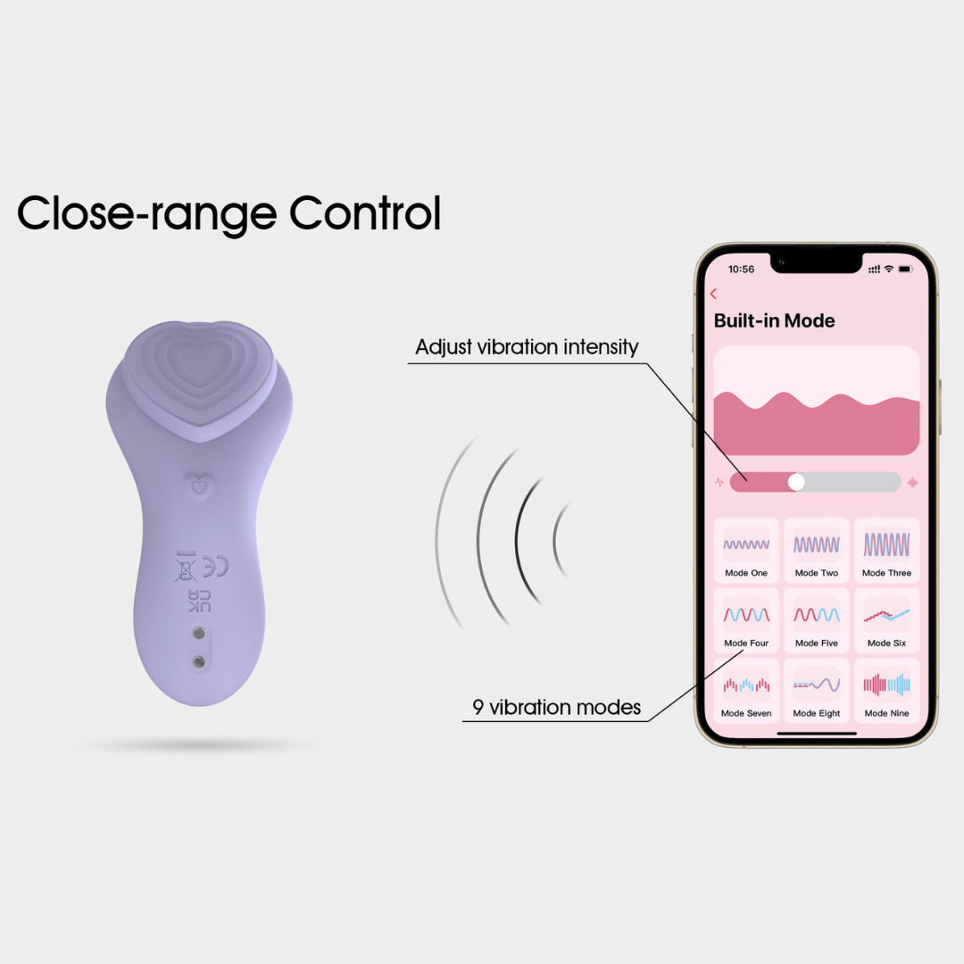 Winyi My Love App Control Panty Vibrator - Purple