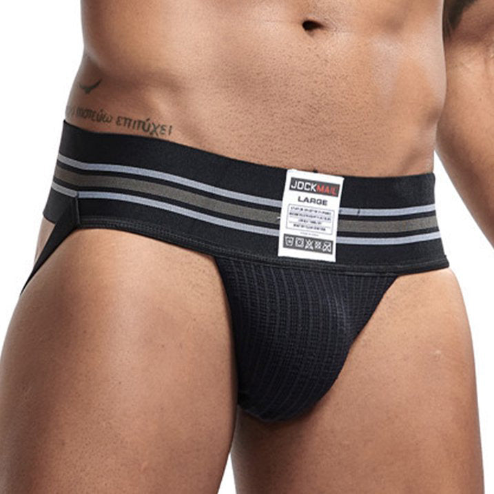 X-Cite Wide Band Jockstrap - Black