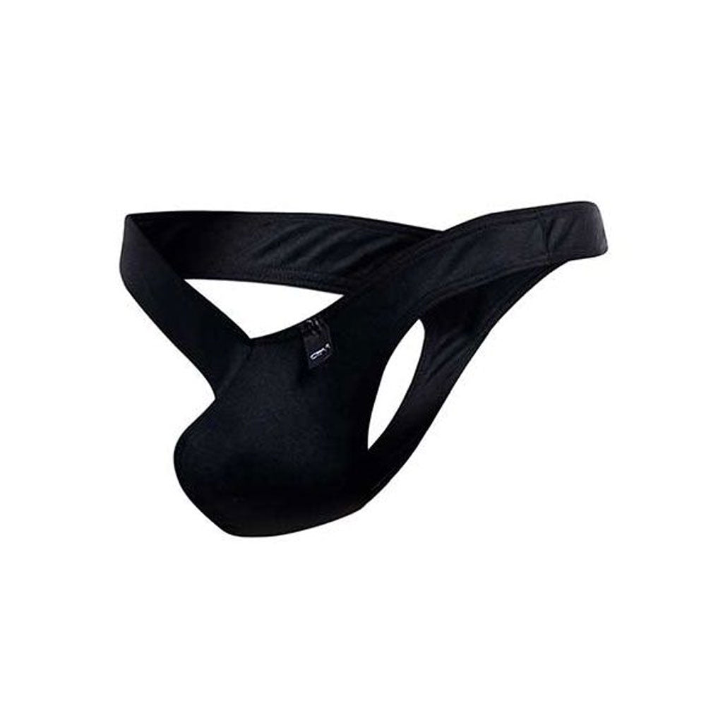 C4M Pouch Enhancing Men's Thong Provocative - Matte Black