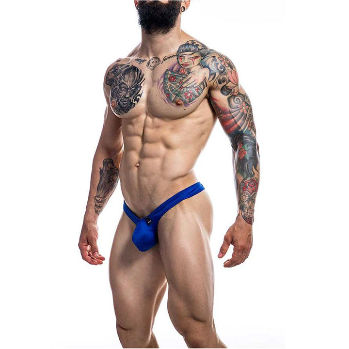 C4M Pouch Enhancing Men's Thong Provocative - Royal Blue