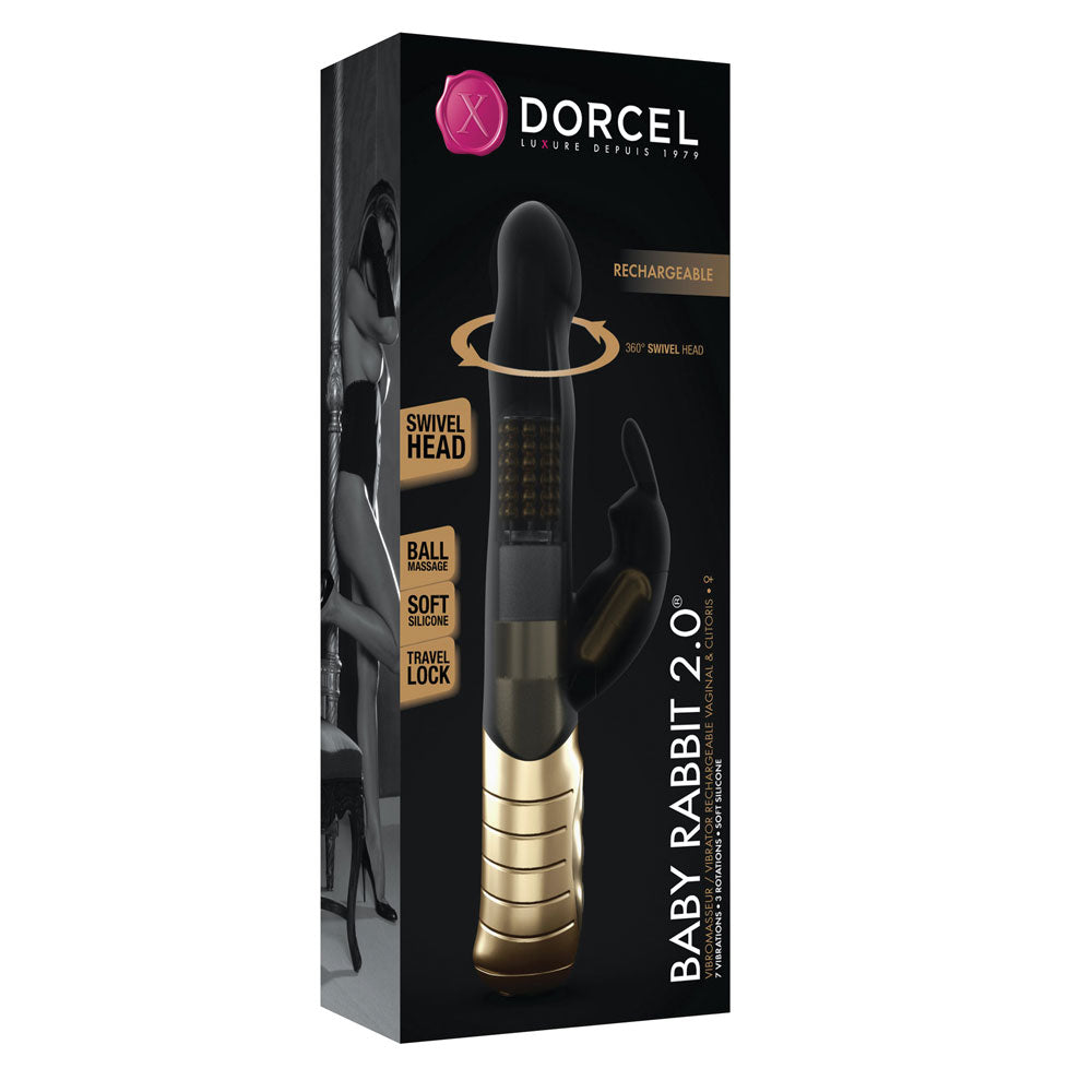 Dorcel Baby Rabbit 2.0 - Black & Gold