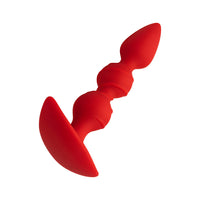 FORTO F-42 Spiral Anal Beads Red