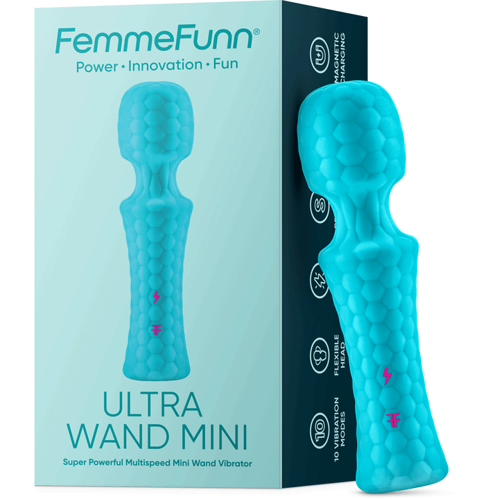 FemmeFunn Ultra Wand Mini - Turquoise