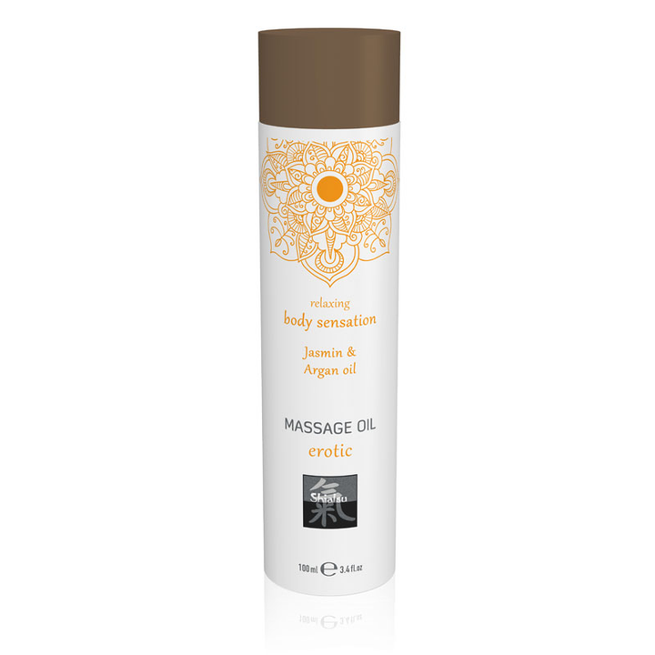 HOT Shiatsu Massage Oil 100ml - Jasmin & Argan