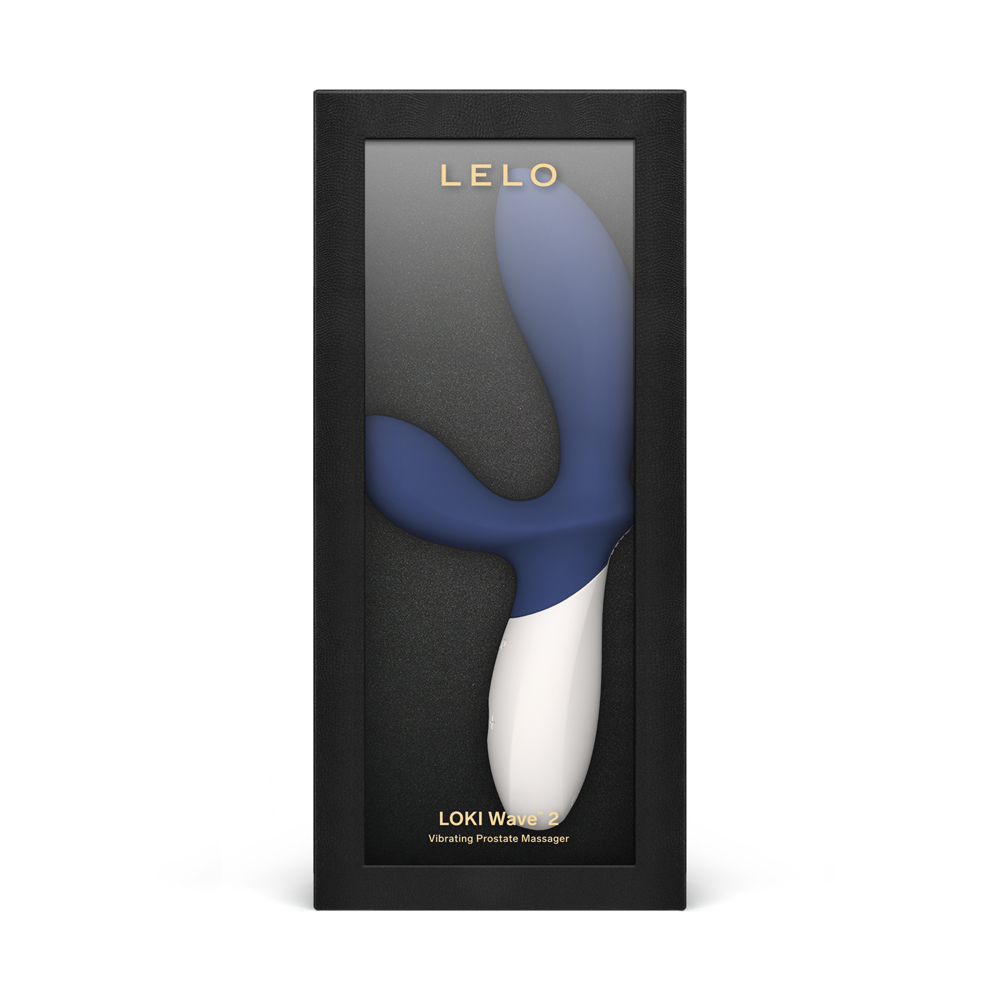 Lelo Loki Wave 2 Prostate Massager - Base Blue