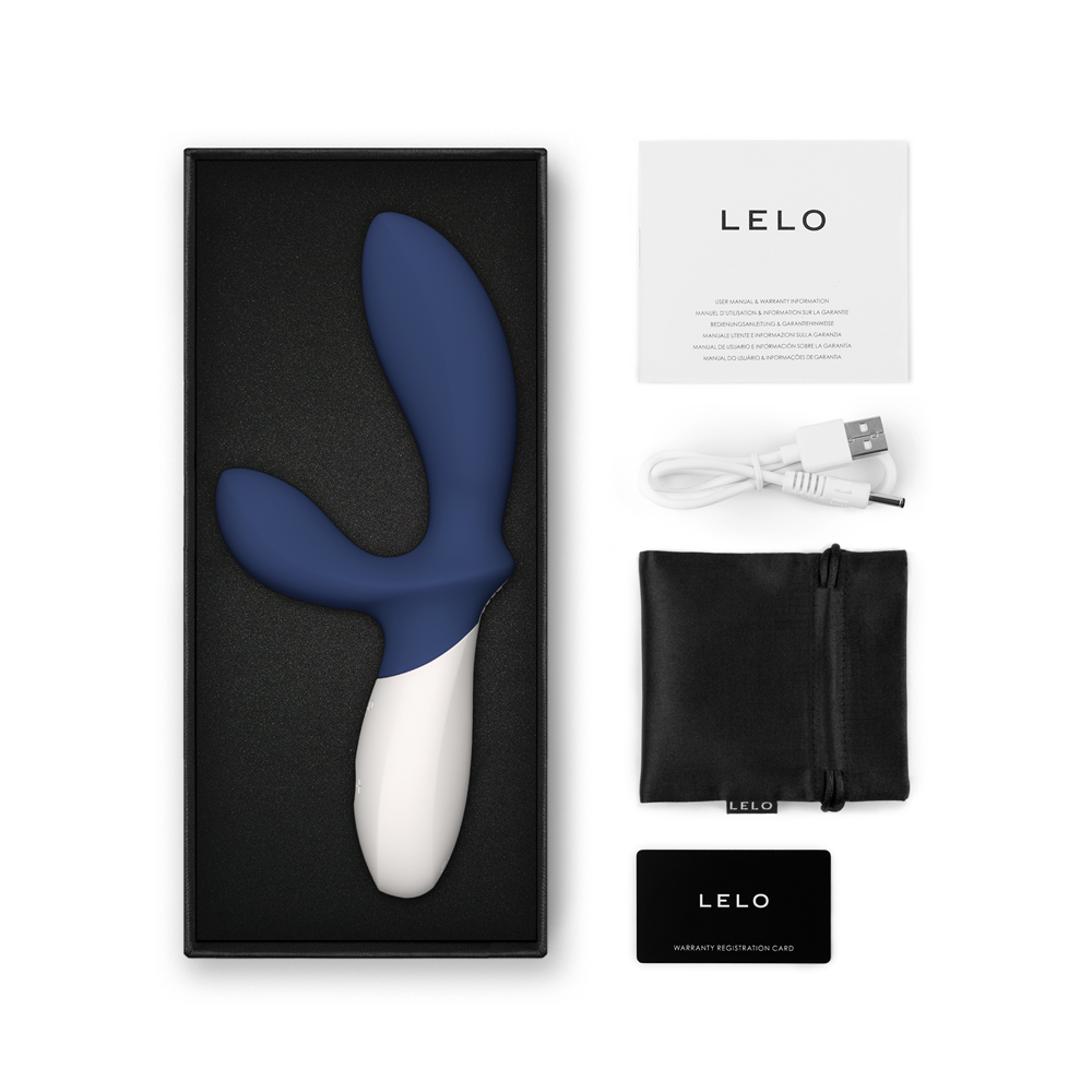 Lelo Loki Wave 2 Prostate Massager - Base Blue