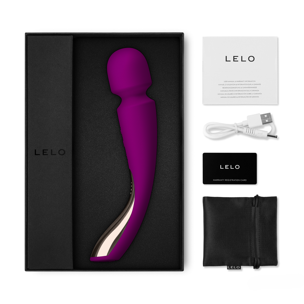 Lelo Smart Wand 2 Medium - Deep Rose