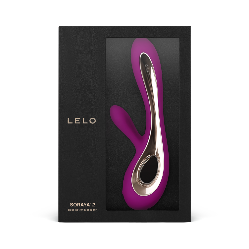 Lelo Soraya 2 Rabbit Vibrator - Deep Rose