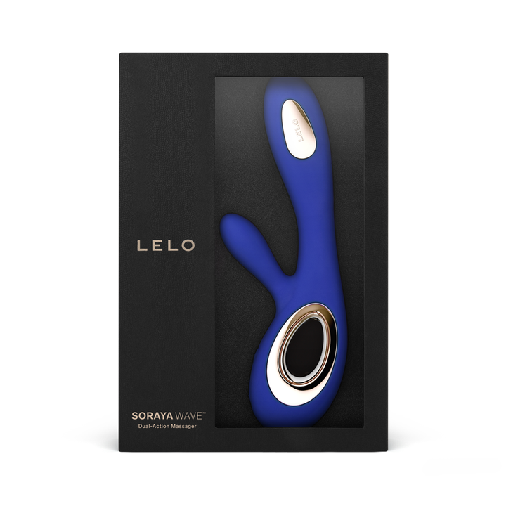 Lelo Soraya Wave Rabbit Vibrator - Midnight Blue