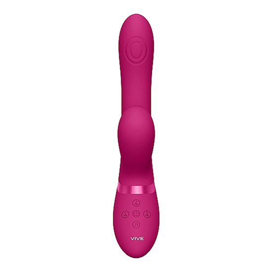 Shots Vive Hide Airwave & Pulse Wave G-Spot Rabbit - Pink