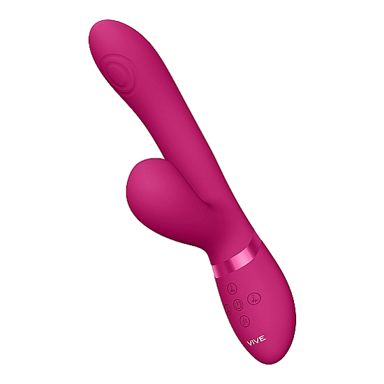 Shots Vive Hide Airwave & Pulse Wave G-Spot Rabbit - Pink