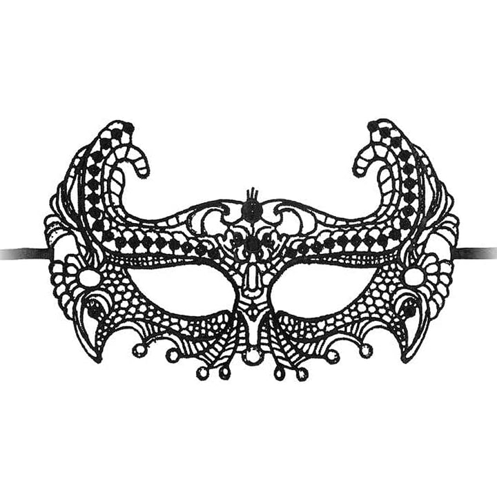 Shots OUCH! Empress Lace Mask - Black