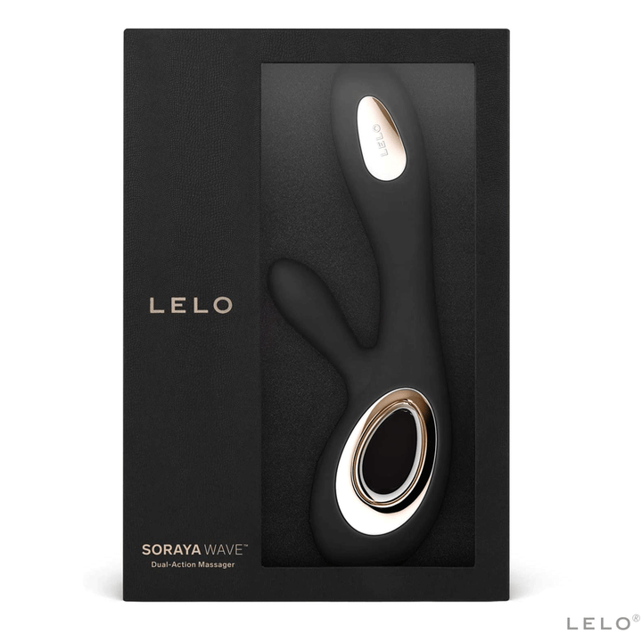 Lelo Soraya Wave Rabbit Vibrator - Black