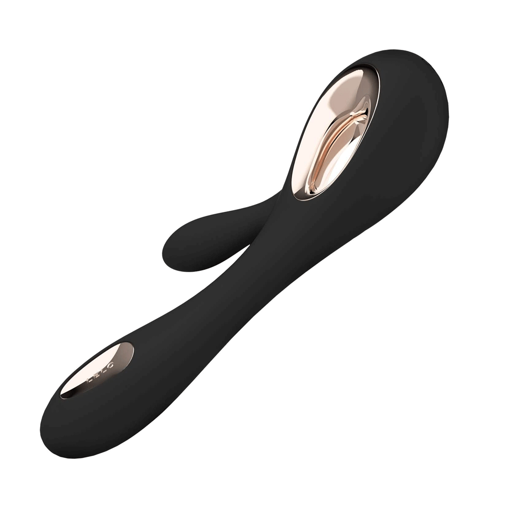 Lelo Soraya Wave Rabbit Vibrator - Black