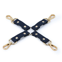 NS Novelties Bondage Couture Hog Tie - Blue