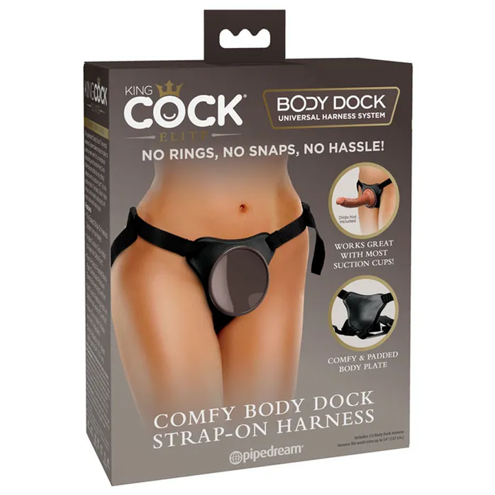 Pipedream King Cock Elite Comfy Body Dock Strap-On Harness